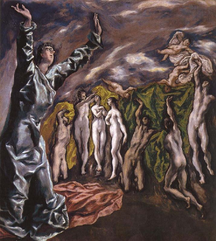 El Greco The Vision of St John